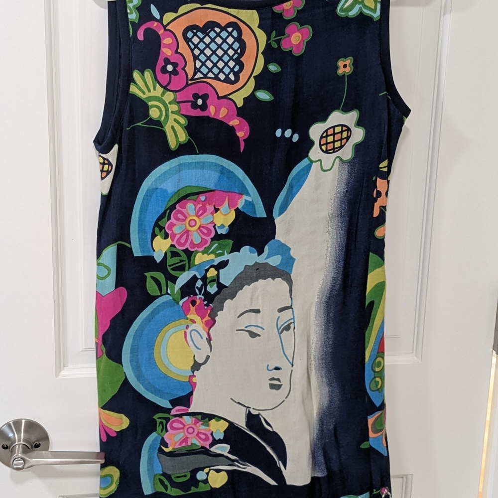 Desigual Multicolor Artistic Mini Dress